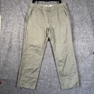 Mountain Khakis Teton Twill Relaxed Fit‎ Hiking Pants Mens *36x32 Green Outdoor